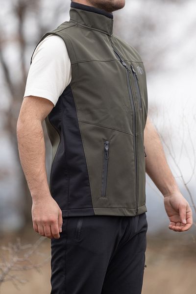 Huğlu Softshell Vest with Zipper Pocket Seasonal