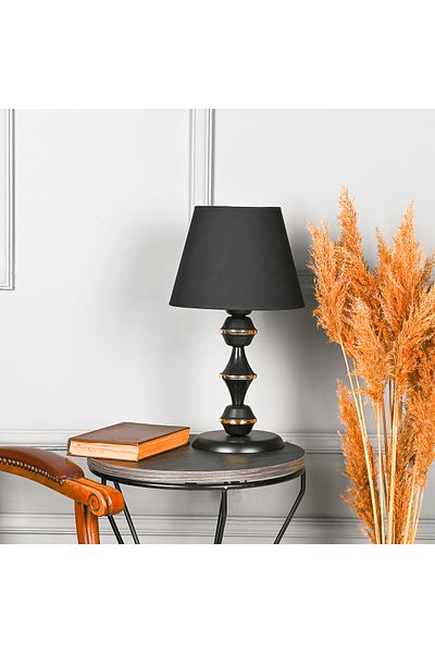 Safir Light Black Berlin Metal Lampshade - 43X25X25 cm
