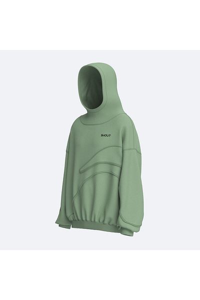 Shout Περιορισμένη έκδοση SS24 Oversize Unisex Hoodie