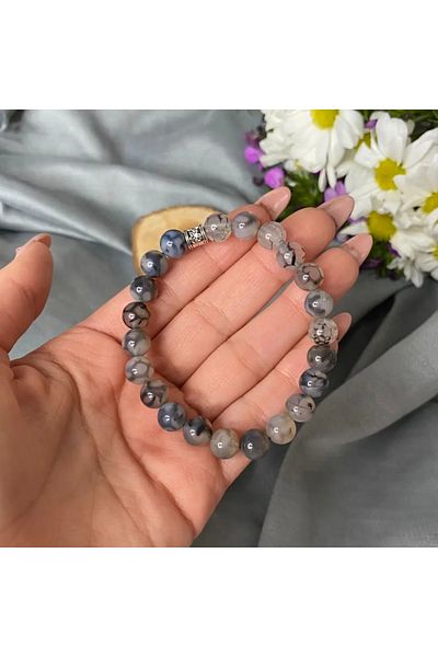 Elifsu Jewelry Routilli Agate Stone Bracelet