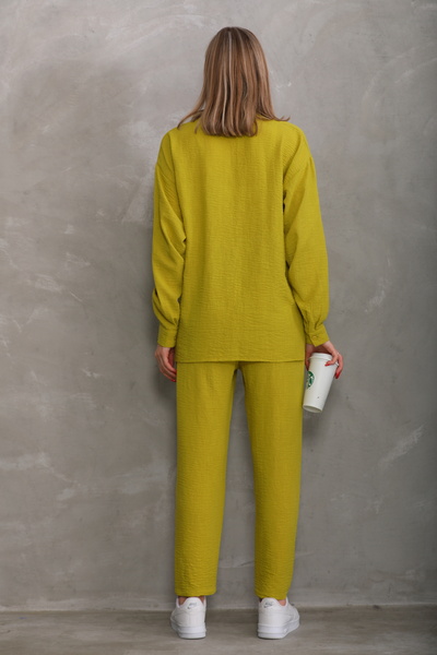 Miss Dünya Lissa Front Buttoned Maternity and Maternity Tunic Set