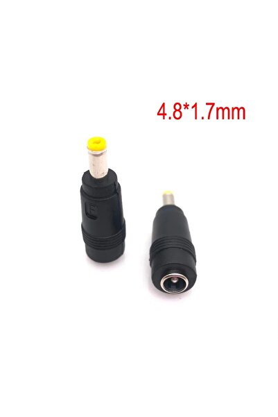ATAELEKTRONİK Dönüştürücü Fiş 4.8mm x 1.7mm Erkek - 5.5mm x 2.1mm Dişi Jak Ad...