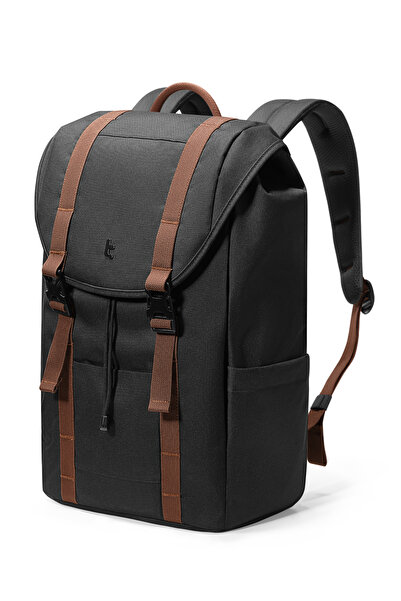 Tomtoc Σακίδιο πλάτης για φορητό υπολογιστή Vintpack Ta1 15,6 ιντσών / 22 λίτρων μαύρο - Ta1m1d1