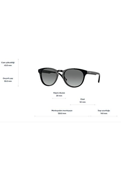 Vogue 0VO5536SI W44/11 52-20-140 Sunglasses for Men