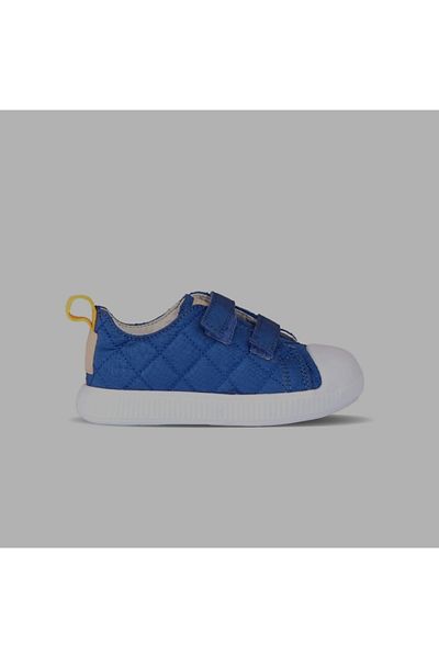 Vicco VICCO VIENNA BOY'S NAVY BLUE LINEN SHOES