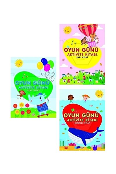0-6 Yaş Yayınları كتب أنشطة يوم اللعب للأطفال من سن 3 إلى 6 سنوات 3 كتب