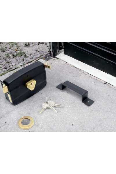 ÇEÇEN HOME Oval Striker Lock with Iron Door Tirage