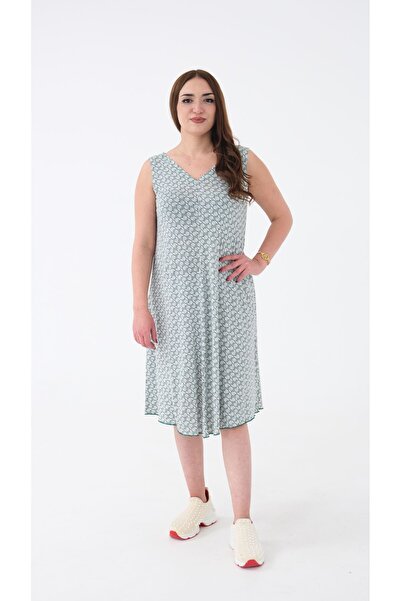 Blues Outlet ROCHIE DE FEMEI CU MÂNECĂ ZEROĂ CU GÂTUL V PIETANAT-MODEL-3