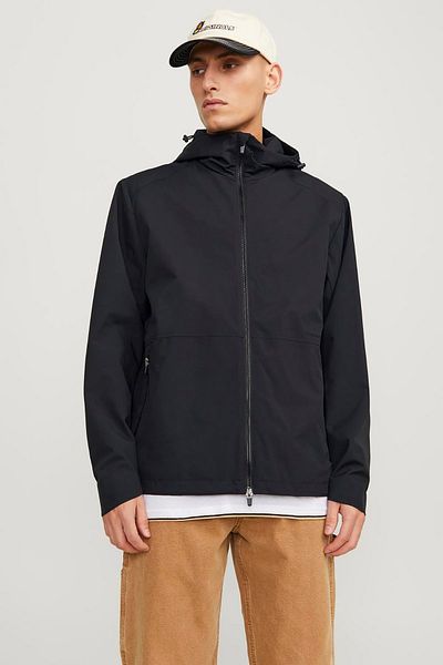 Jack & Jones Men's Jorvesterbro Hooded Seasonal Coat12252920 Black