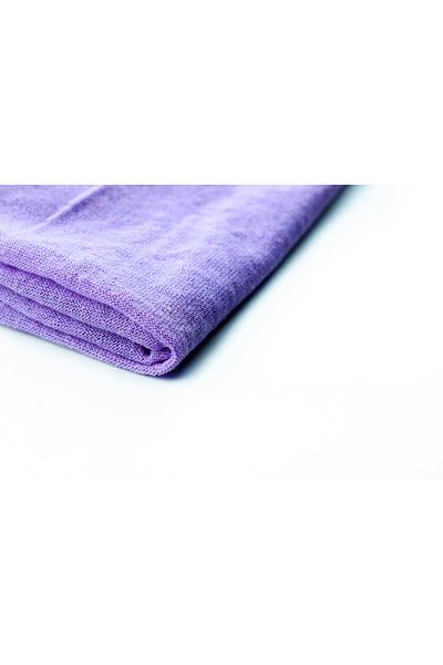 ATACA TEKSTİL Lilac Single or Double Elastic Sheet 100% Cotton Sheet Cover Set, Breathable Fabric