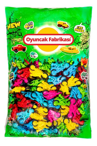 Oyuncakfabrikasi لعبة ترويجية دراجة نارية صغيرة 50 قطعة