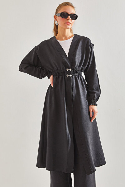 Bianco Lucci Modest Σεμνό γυναικείο καπέλο χιτζάμπ με ελαστική μέση και κουμπ...