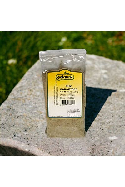 Göktürk Baharat Black Pepper Powder 100Gr