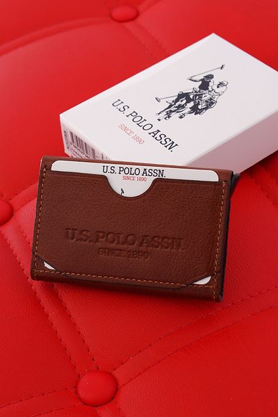 U.S. Polo Assn. ΒΑΣΗ. POLO ASSN. 23836-23832 ΓΝΗΣΙΟ ΔΕΡΜΑ ΜΗΧΑΝΙΣΜΙΚΗ ΚΑΡΤΑΘΗΚΗ ΚΑΦΕ