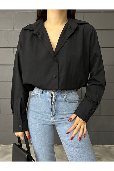 BİKELİFE Cămașă oversize pentru damă - Croială relaxată