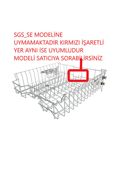 Siemens Bulaşık Makinesi Üst Sepet