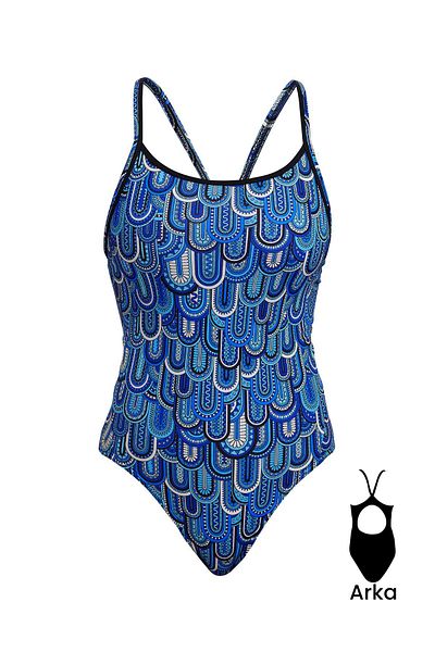 FUNKİTA Funkita DB Flight School Women's Training Swimsuit, Diamond Back