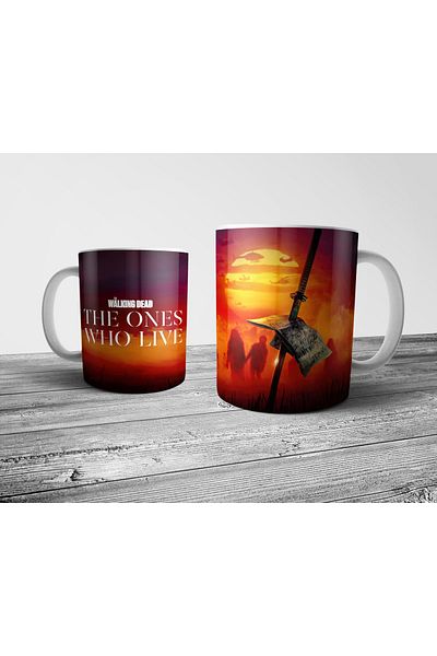 Pixxa The Walking Dead: The Ones Who Live Mug Cup Model 2