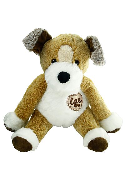 Vardem 23 cm Light-Brown Plush Dog