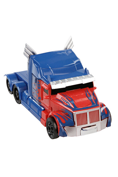 CAN OYUNCAK Car Transformable into Robot Saks Blue