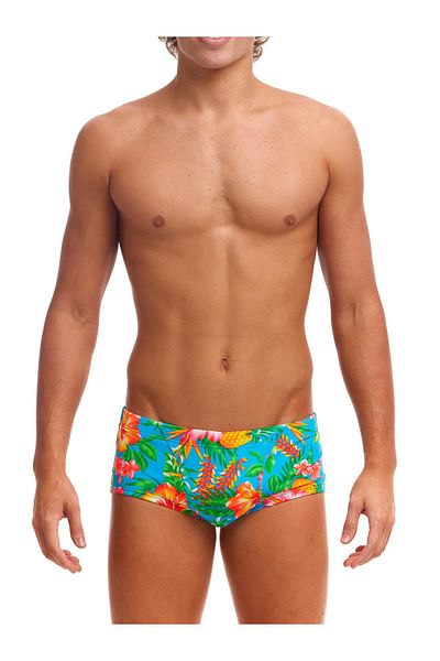 Funky Trunks Blue Hawaii (Classic) Men's Training Swimsuit