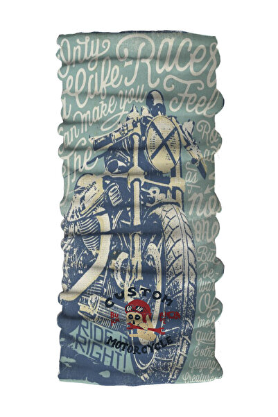 FG KONNİCHİWA Мотоцикл з малюнком Мотоцикл Маска для обличчя Outdoor Buff Шар...