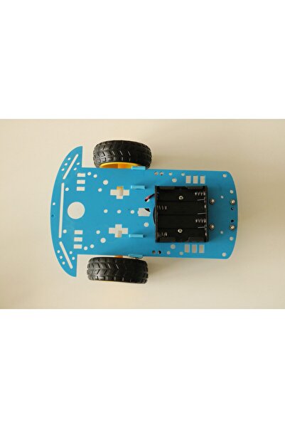 ROBİMAKER Arduino 2wd ARABA KİTİ ARAÇ ŞASE (MONTAJLI)