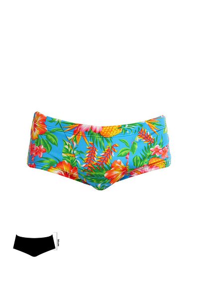 Funky Trunks Blue Hawaii (Classic) Men's Training Swimsuit