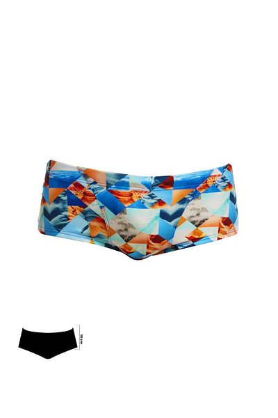 Funky Trunks Smashed Wave (Classic) Men's Training Swimsuit