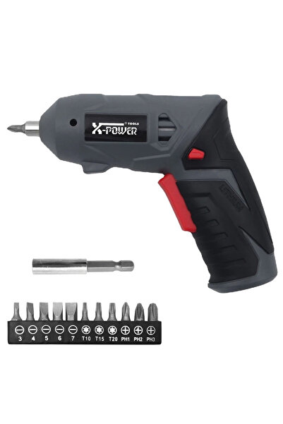 Coverzone Şarjlı Vidalama Seti 3.6V Akülü Elektrikli Tornavida Kullanımı Kola...