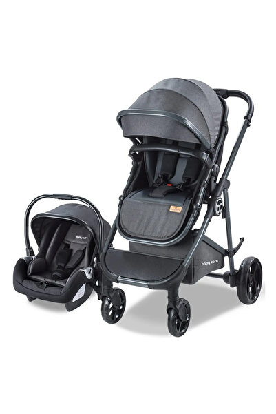 Baby Care Babycare Exen bc300 Alüminyum Travel Sistem Bebek Arabası Siyah