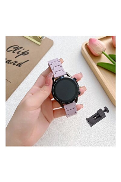 PSGT Carbon Fiber Samsung Galaxy Watch Için22mm Loop Watch Band Strap