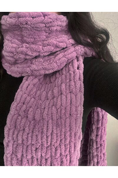 YUMOSH STORE PUFFY EL ÖRGÜSÜ ATKI ŞAL %100 EL EMEĞİ EL İŞÇİLİĞİ EL YAPIMI ÖRG...