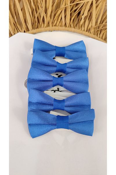 Monkabox Papion pentru copii Saks Blue 5 bucăți (SINGUL 2 3 4 5 5)