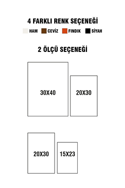 Tooall Σετ ζωγραφικής με ξύλινο πλαίσιο καφέ ευκάλυπτου