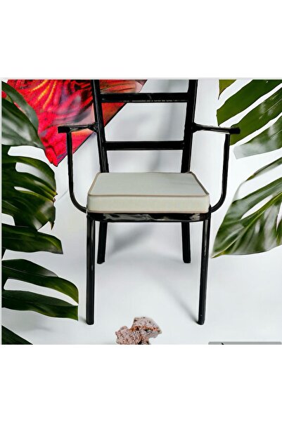 DÜŞLER EV TEKSTİLİ 40*40 Krem Sandalye Minderi