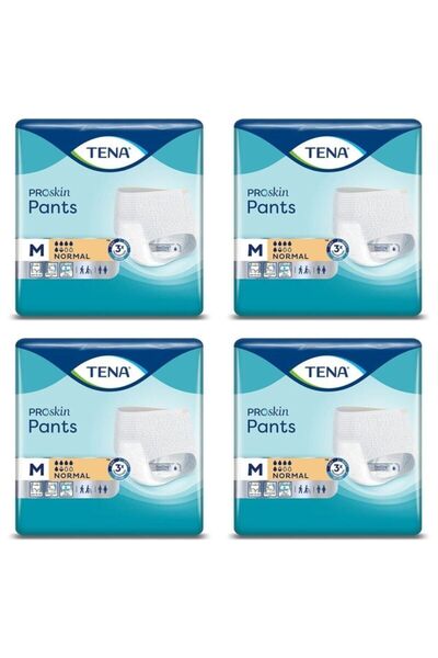 TENA Normal Emici Külot Medium 120 Adet 30 Luk*4 Paket Avantaj Paket