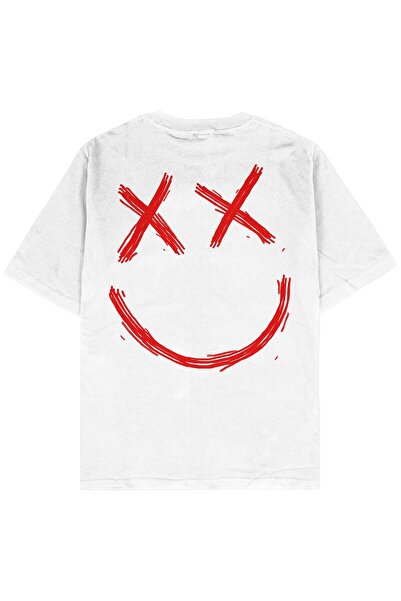 Adrift Μπλουζάκι Hellboy Λευκό Oversize Unisex