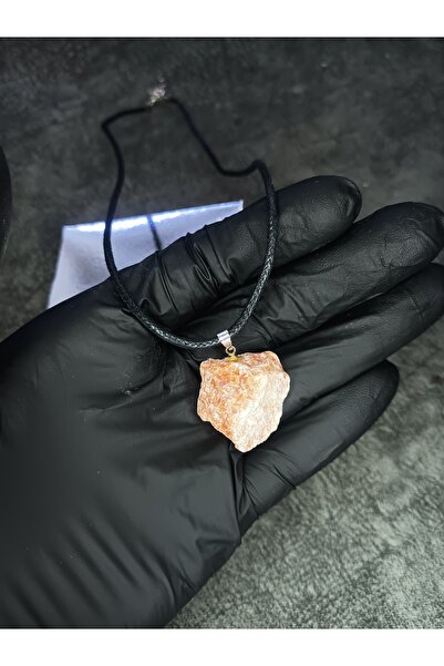 Mos Tespih قلادة من حجر الشمس الطبيعي