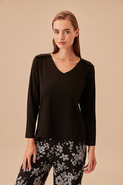 SUWEN Set pijama abanos
