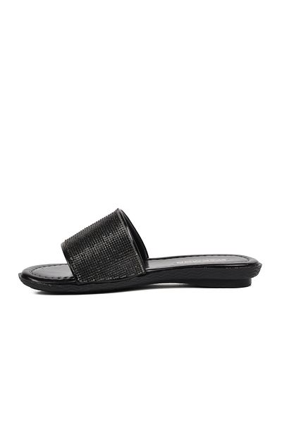 AYAKMOD 246012   Γυναικείες Παντόφλες Black Stone