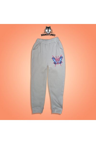 MarkaTurko Παιδική φόρμα με στάμπα Spider nd butterfly unisex Special Design Cotton 506-B100