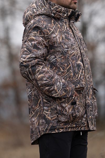 Huğlu Outdoor Saz Patterned Hunting Coat