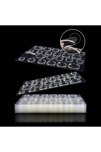 Canderel 120 Adet Takma Tırnak Yapıştırıcı Protez Yapıştırıcı Jel Sticker Tak...