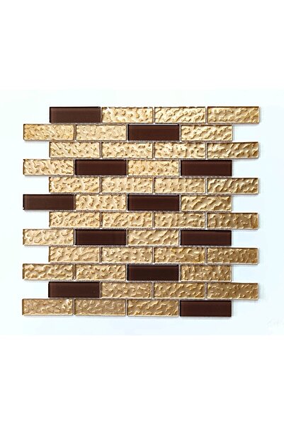 MozaiKristaL Mutfak tezgah arası 23x73x4 mm. Kristal Cam Mozaik. ( 1 Kutu = 1...