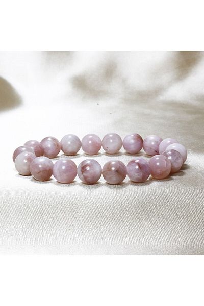 ILGIN DOĞAL TAŞ TAKI Kunzit Stone Bracelet| 10 mm