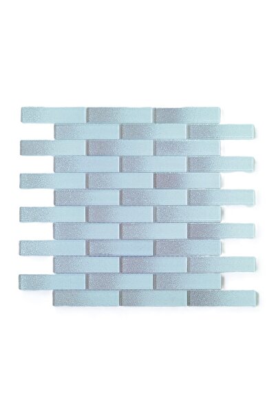 MozaiKristaL Mutfak Tezgah Arası 23x98 Mm Kristal Cam Mozaik. File Ölçüsü: 30...