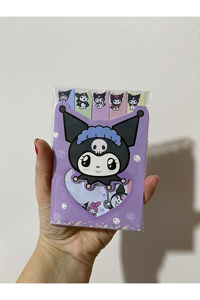 Cuppy Box Kuromi Post-it Purple Covered