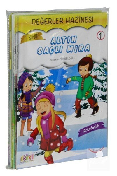 Kaliteli Eğitim Yayınları Key Yayınları 1. Sınıf Değerler Hazinesi (10 KİTAP ...