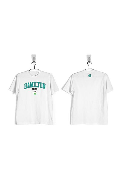 MAGORS LEWIS HAMILTON FORMULA Printed Cotton Oversize T-shirt - Youth and Children